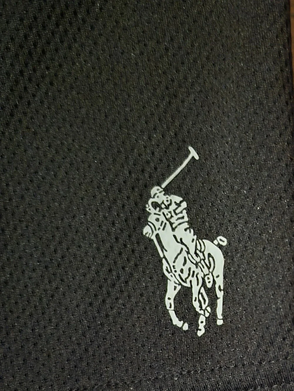 Polo by Ralph Lauren Men’s Black Athletic Shorts Mens Sz 2XLT